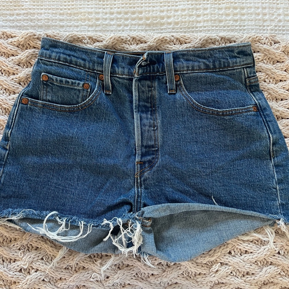 Denim Blue Women's Shorts